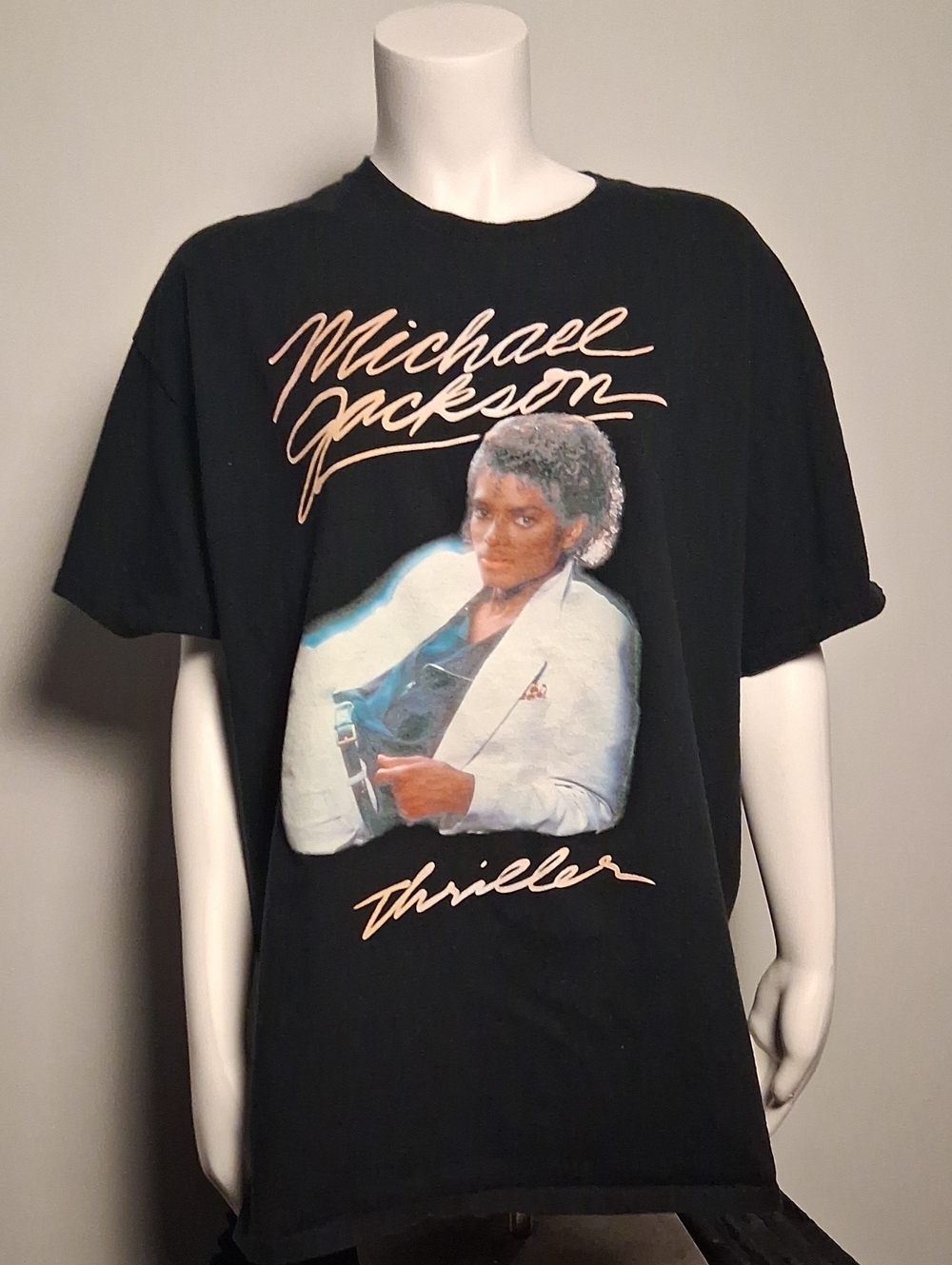 Black 'Thriller' Graphic Tee
